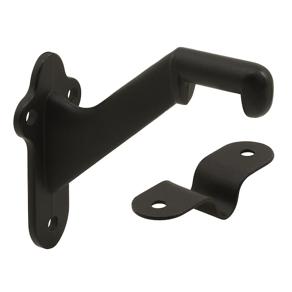 Prime-Line Staircase Handrail Support Bracket, Diecast Zinc Construction, Oil Rubbed Bronze (Single Pack) MP11232-1 - main